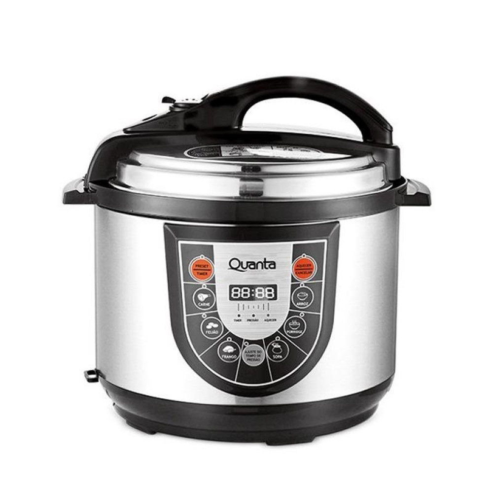 Foto do Produto Panela de Pressão Elétrica Quanta QTPE200 - 900W - 5L - 220V - Preto