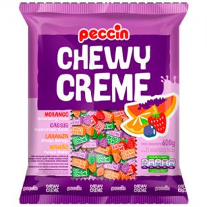 Foto do Produto Bala Mastigável Peccin Chewy Creme Frutas Sortidas 600G