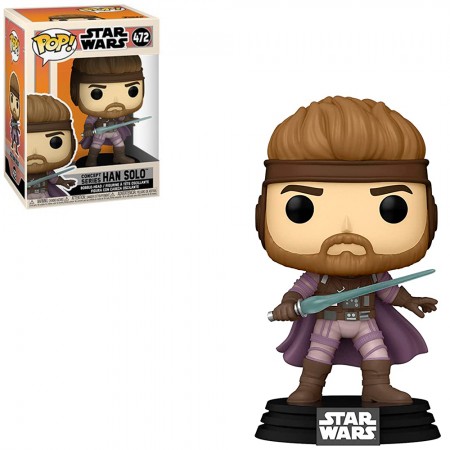 Foto do Produto FUNKO POP STAR WARS CONCEPT HAN SOLO 472