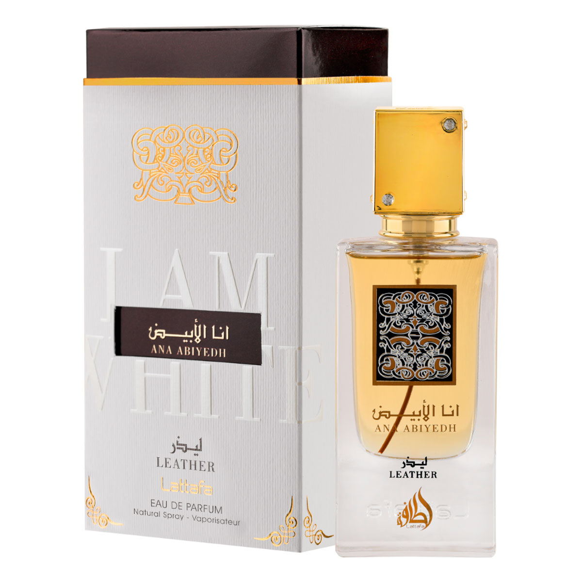 Foto do Produto Perfume Lattafa Ana Abiyedh Leather - Eau de Perfum - Unissex - 60ML