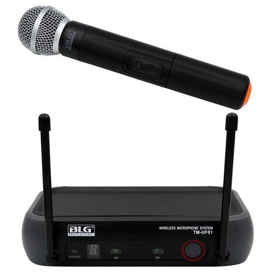 Foto do Produto Microfone BLG TM-UF01 Sem Fio