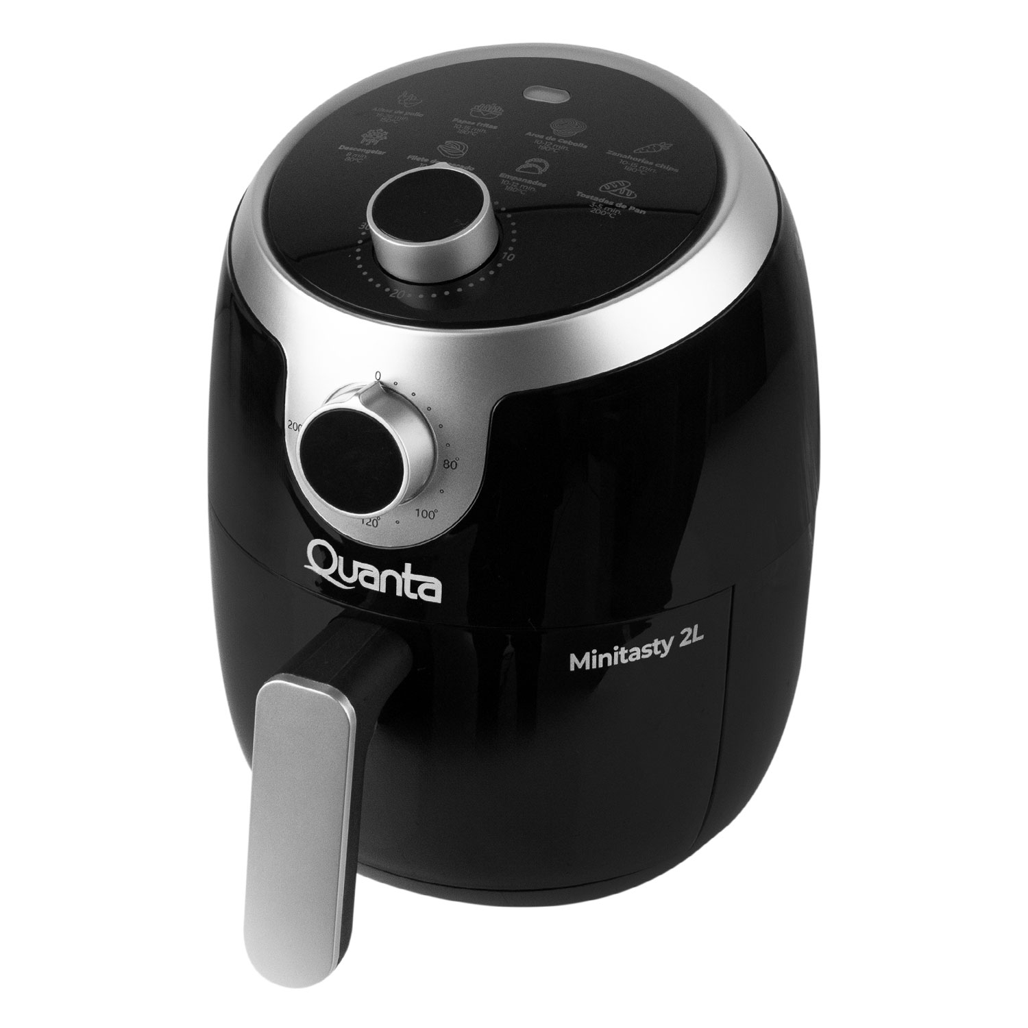 Foto do Produto Fritadeira Elétrica Quanta QTAF230 Minitasty - 1000W - 2L - 110V - Preto