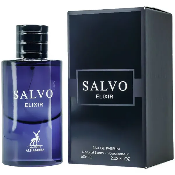 Foto do Produto Perfume Masculino Maison Alhambra Salvo Elixir EDP 60 ml