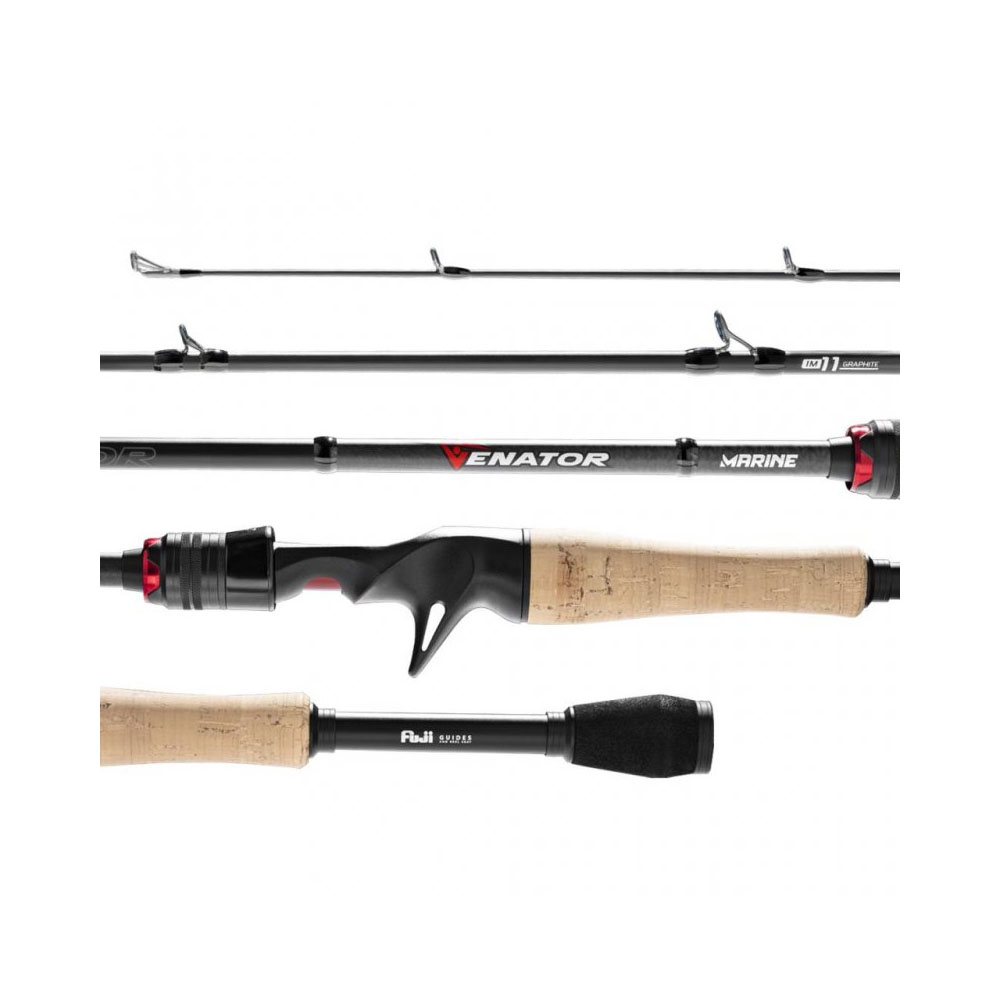 Foto do Produto VARA PARA CARRETILLA MARINE SPORTS VENATOR VNT-C601MHF 20-25LB 1.83M