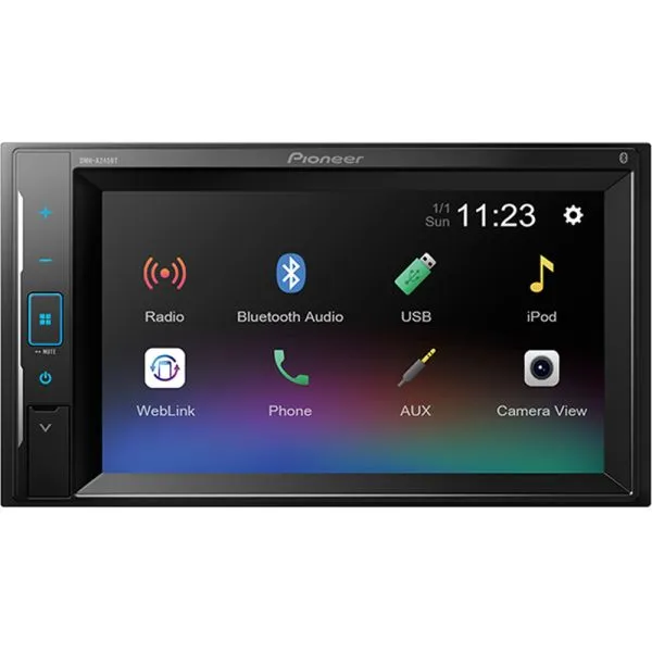 Foto do Produto PIONEER TOCA DVD DMH-A245BT SEDA USB/AND/RCA/BT BLACK