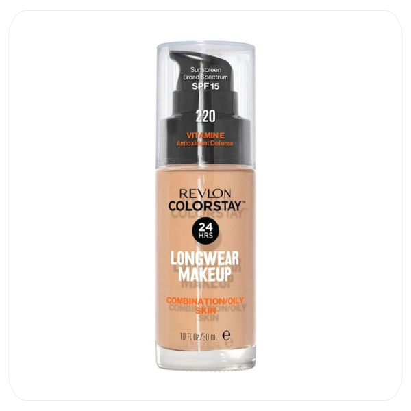 Foto do Produto BASE REVLON COLORSTAY 220 BEIGE NATURAL 30ML PIEL MIXTO