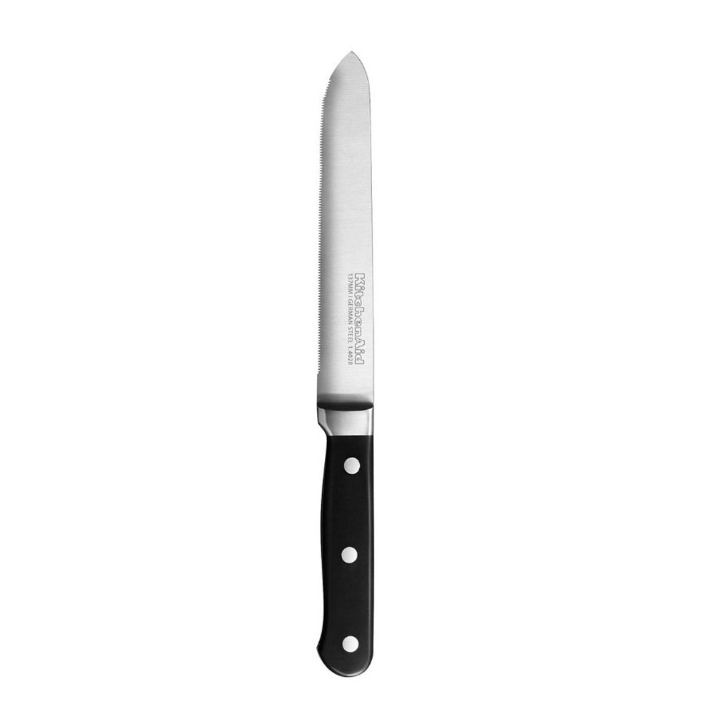 Foto do Produto Faca KitchenAid KKFTR5SUOB 14CM - Preto