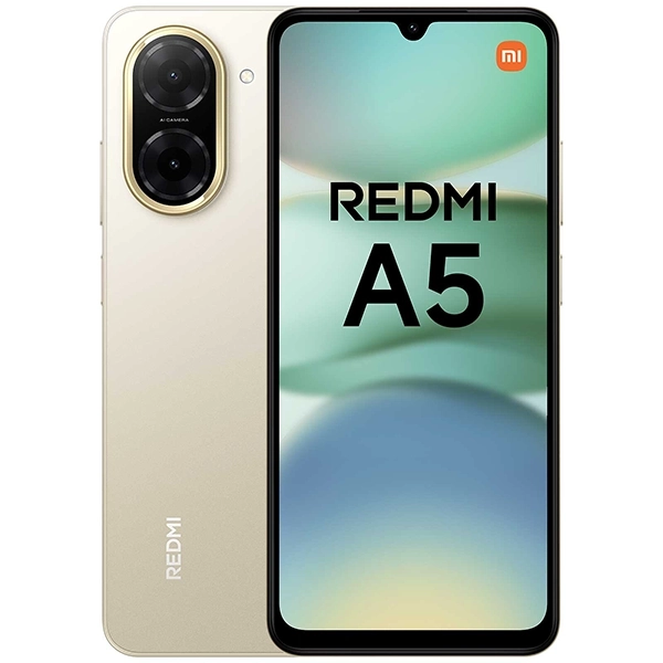 Foto do Produto Celular Xiaomi Redmi A5 Dual SIM de 128GB/4GB RAM de 6.88" 32MP/8MP - Sandy Gold (Global)