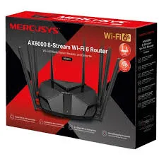 Foto do Produto MERCUSYS ROUTER WIFI MR90X AX6000 8 ANTENAS WIFI6 undefined undefined undefined