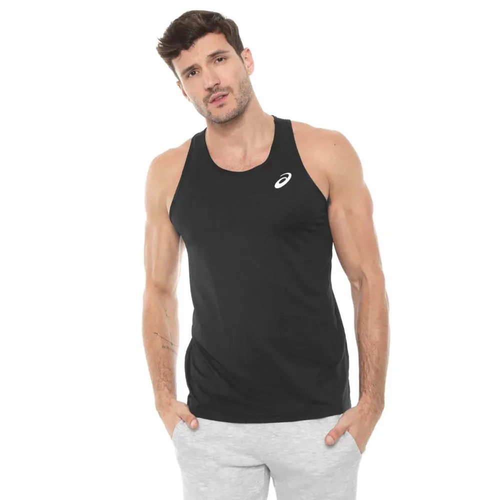 Foto do Produto ASICS REGATA RUNNING PES TANK MRB4323.90 MASCULINO (T) GG BLACK