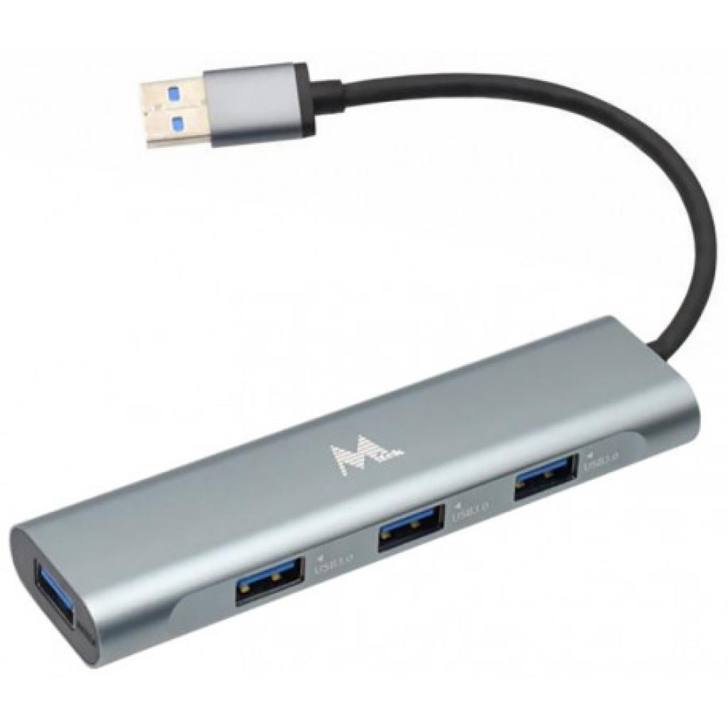 Foto do Produto Hub 4 Portas Mtek HB-403 4 USB3.0 Aluminium